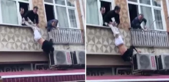 16 yaşındaki kız çocuğunu istismar eden adam, polisin elinden kaçıp camdan atladı