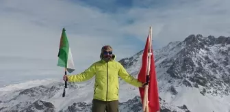 Van'da Filistin'e Destek Tırmanışı