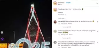 Adana'da 'Hoş Geldin 2025' Süslemeleri Yoğun İlgi Gördü