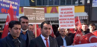 TÜGŞAV Bitlis Şubesi, HDP Bitlis İl Başkanlığı önünde basın açıklaması yaptı