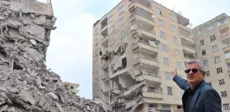 Diyarbakır'da kontrollü yıkım sırasında apartman çöktü