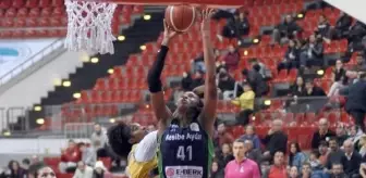 Melikgazi Kayseri Basketbol, evinde Nesibe Aydın'a mağlup oldu