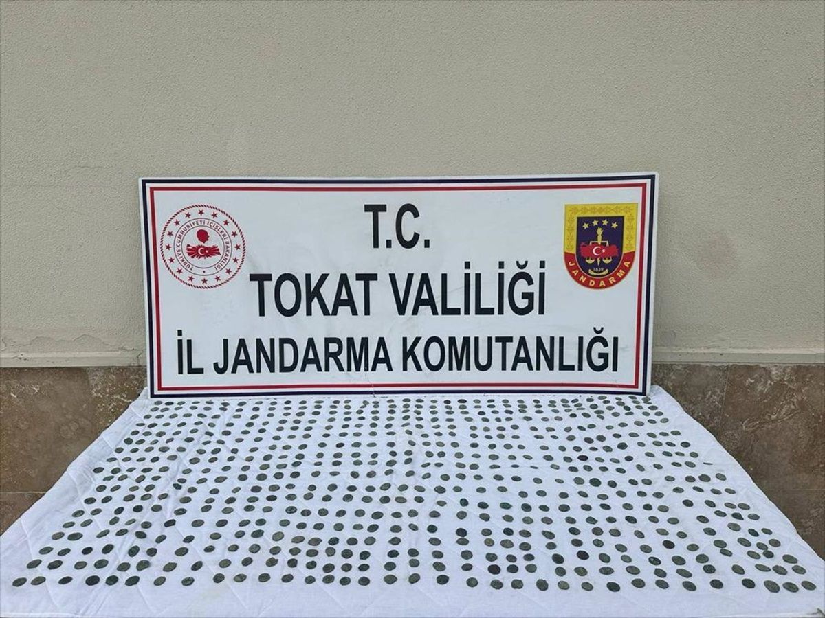 Tokat'ta Tarihi Eser Operasyonunda 620 Sikke Ele Geçirildi