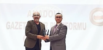 Demirören Haber Ajansı Ankara Spor Muhabiri Ercan Ata, 'Yılın En Başarılı Spor Habercisi' ödülünün sahibi oldu