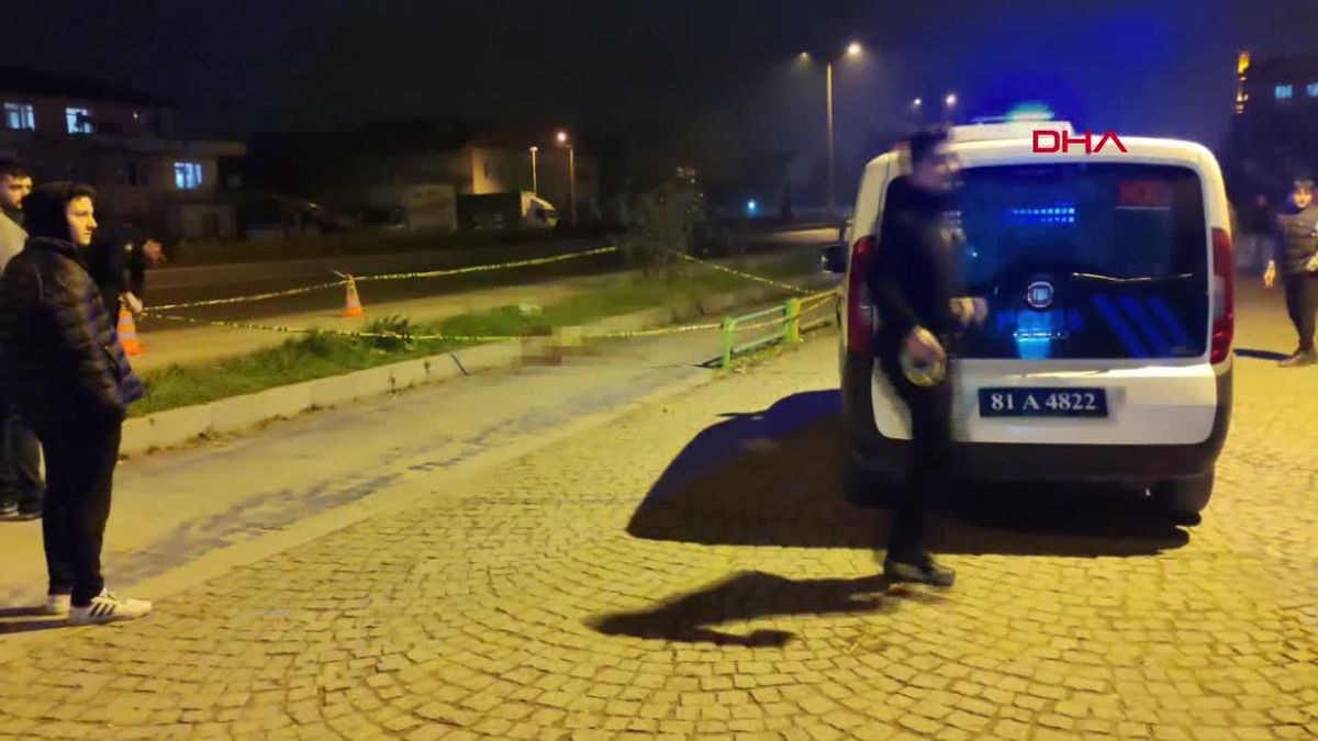 Düzce'de Kaldırımda Tabancayla Vurulan Kişi Hayatını Kaybetti