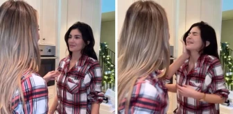 Khloe Kardashian, kız kardeşi Kylie Jenner'a tokat attı