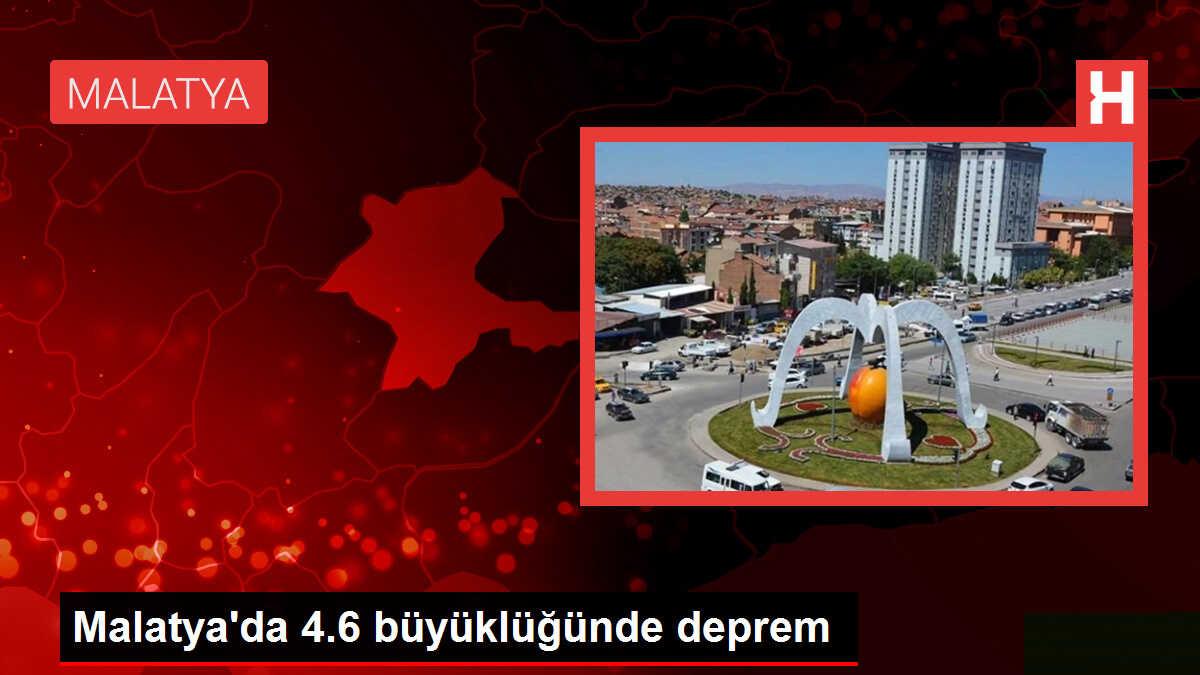 Malatya'da 4.6 Büyüklüğünde Deprem Meydana Geldi