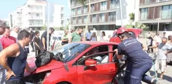 Antalyasporlu Naldo'nun 4 yaşındaki oğlunun ve kayınpederinin hayatını kaybettiği kazanın görüntüleri ortaya çıktı