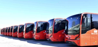 Ankara Büyükşehir Belediyesi, Esenboğa Havalimanı'na 15 Yeni Otobüs Aldı