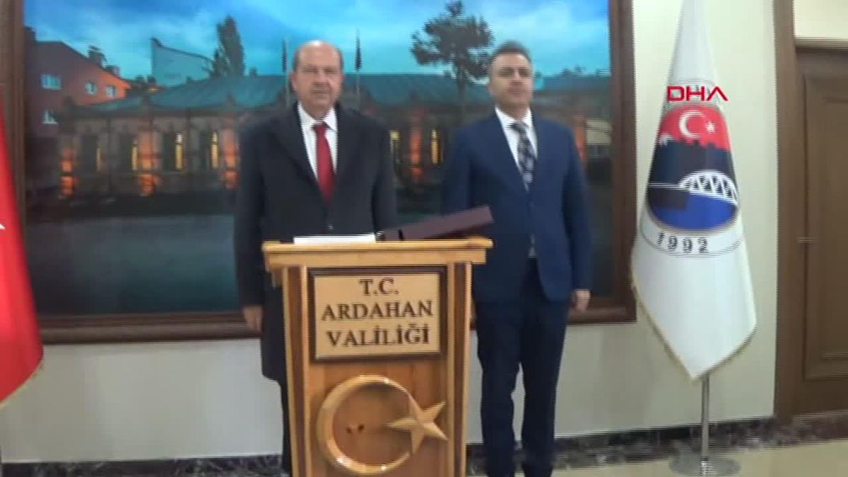 KKTC Cumhurbaşkanı Ersin Tatar, Ardahan Üniversitesi Akademik Yıl Açılış Törenine Katıldı