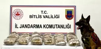 Bitlis'te 20 Kilo Esrar Ele Geçirildi