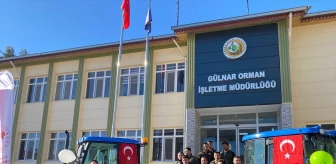 Mersin Gülnar'da Orman Köylülerine Traktör Teslim Edildi