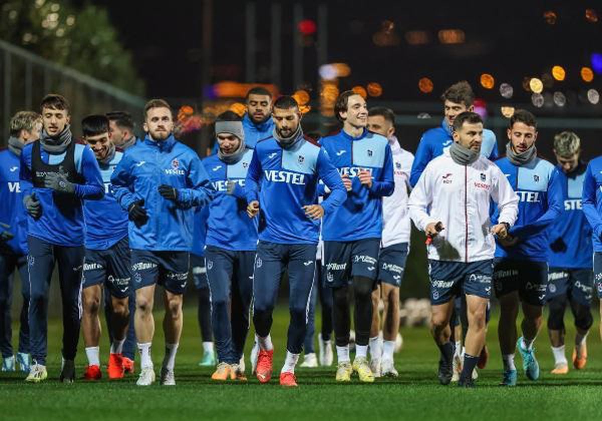 Trabzonspor, MKE Ankaragücü maçı hazırlıklarına başladı