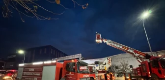 Bursa'da Organize Sanayi Bölgesinde Yangın Çıktı