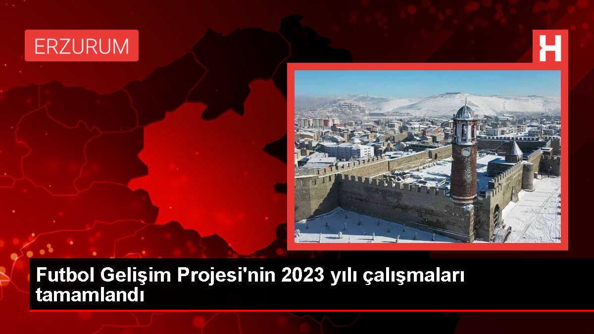 Futbol Gelişim Projesi 2023 Yılı Çalışmaları Tamamlandı