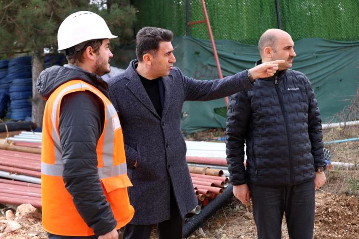 Bilecik'te KYK Kız Öğrenci Yurdu İnşaatı Hızla Devam Ediyor