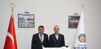 Ulaştırma ve Altyapı Bakanı Malatya'yı Ziyaret Etti