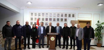 Orman Mühendisleri Odası Genel Başkanı Erzurum Orman Bölge Müdürlüğünü ziyaret etti