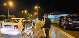 Samsun'da Yılbaşı Gecesi Jandarma Ekipleri Uygulama Yaptı