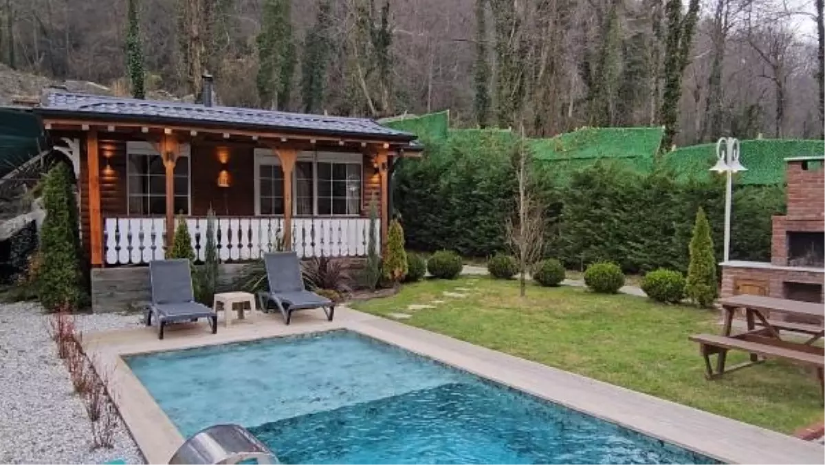 Sapanca'da Bungalovlarda Yılbaşı Tatili Doluluk Oranı Yüzde 100