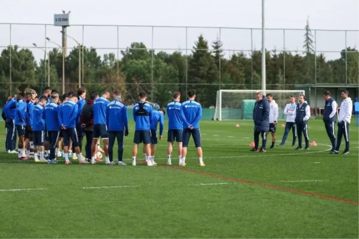 Trabzonspor, MKE Ankaragücü maçı hazırlıklarına devam ediyor