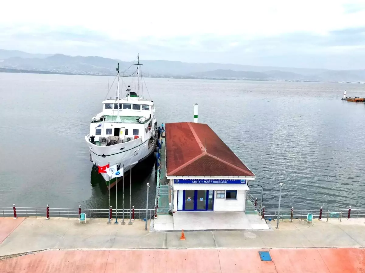 Kocaeli Büyükşehir Belediyesi, deniz ulaşımında 2023 yılında 1 yılda 480 bin yolcuyu taşıdı