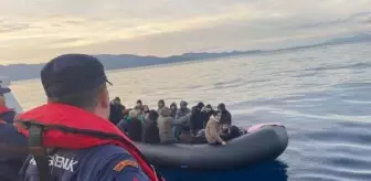 Bodrum Açıklarında 27 Kaçak Göçmen Kurtarıldı