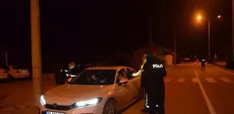Çorum'da Polis Ekipleri Alkollü Araç Kullanımını Engelledi