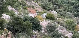 Eşiyle tartıştığı için otomobili uçurumdan aşağı itti