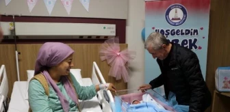 Gaziantep'te 2024'ün İlk Bebeği Dünyaya Geldi