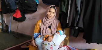 Gazze'deki Dördüz Annesi İman El-Masri'nin Zorlu Yaşamı