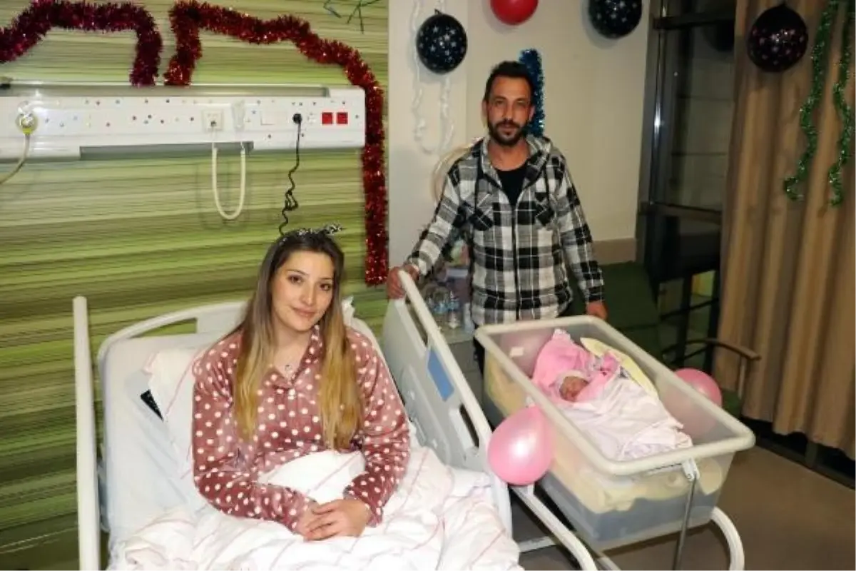 Kayseri'de Yeni Yılın İlk Bebeği Dünyaya Geldi
