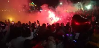 Konya'da Yılbaşı Coşkusu Açık Alanlarda Yaşandı