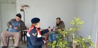 Edirne'de Jandarma Ekipleri Aile İçi Şiddetle Mücadele İçin Bilgilendirme Çalışması Yaptı