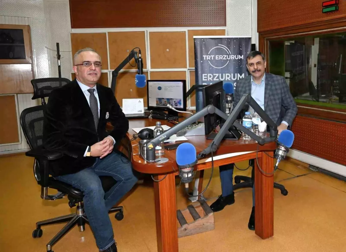 Erzurum Valisi Mustafa Çiftçi TRT Erzurum Radyosu'nda konuştu