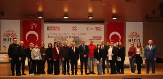 Çorum Haber Gazetesi Genel Müdürü Mehmet Yolyapar, Hitit Üniversitesinde öğrencilerle buluştu