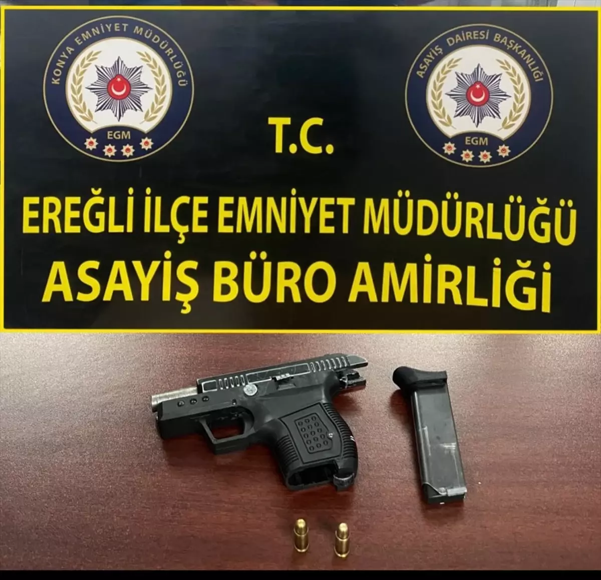 Konya'da iş yeri önünde araçları kundaklayan şüpheliler tutuklandı
