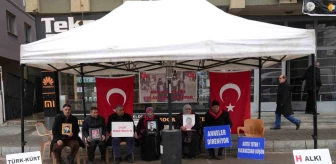 Muş'ta HDP İl Başkanlığı önünde oturma eylemi sürüyor