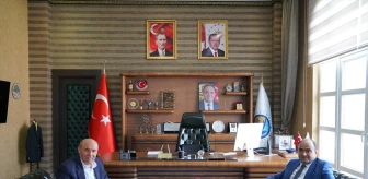 AK Parti Muğla Milletvekili Yakup Otgöz, Seydikemer Belediye Başkanı Bayram Önder Akdenizli'yi ziyaret etti
