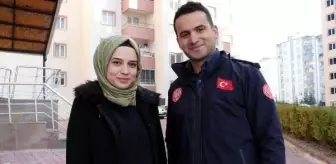 İtfaiye Amiri ve Öğretmen Eş, Öğrencilere Hem Teorik Hem Pratik Eğitim Veriyor