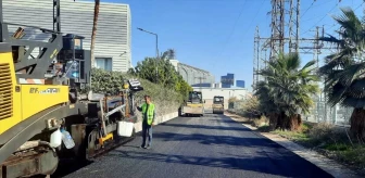 Mersin Akdeniz ilçesinde 11 mahallede yol bakım ve asfalt çalışması gerçekleştirildi