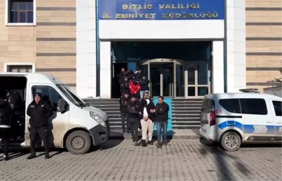 Bitlis merkezli dolandırıcılık operasyonunda 6 şüpheli gözaltına alındı