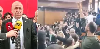 Gazetecilerin duruşmasında Ümit Özdağ ve beraberindeki grubun slogan atması tepki çekti