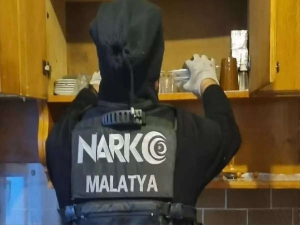 Malatya'da Uyuşturucu Operasyonu: 13 Şüpheli Gözaltına Alındı