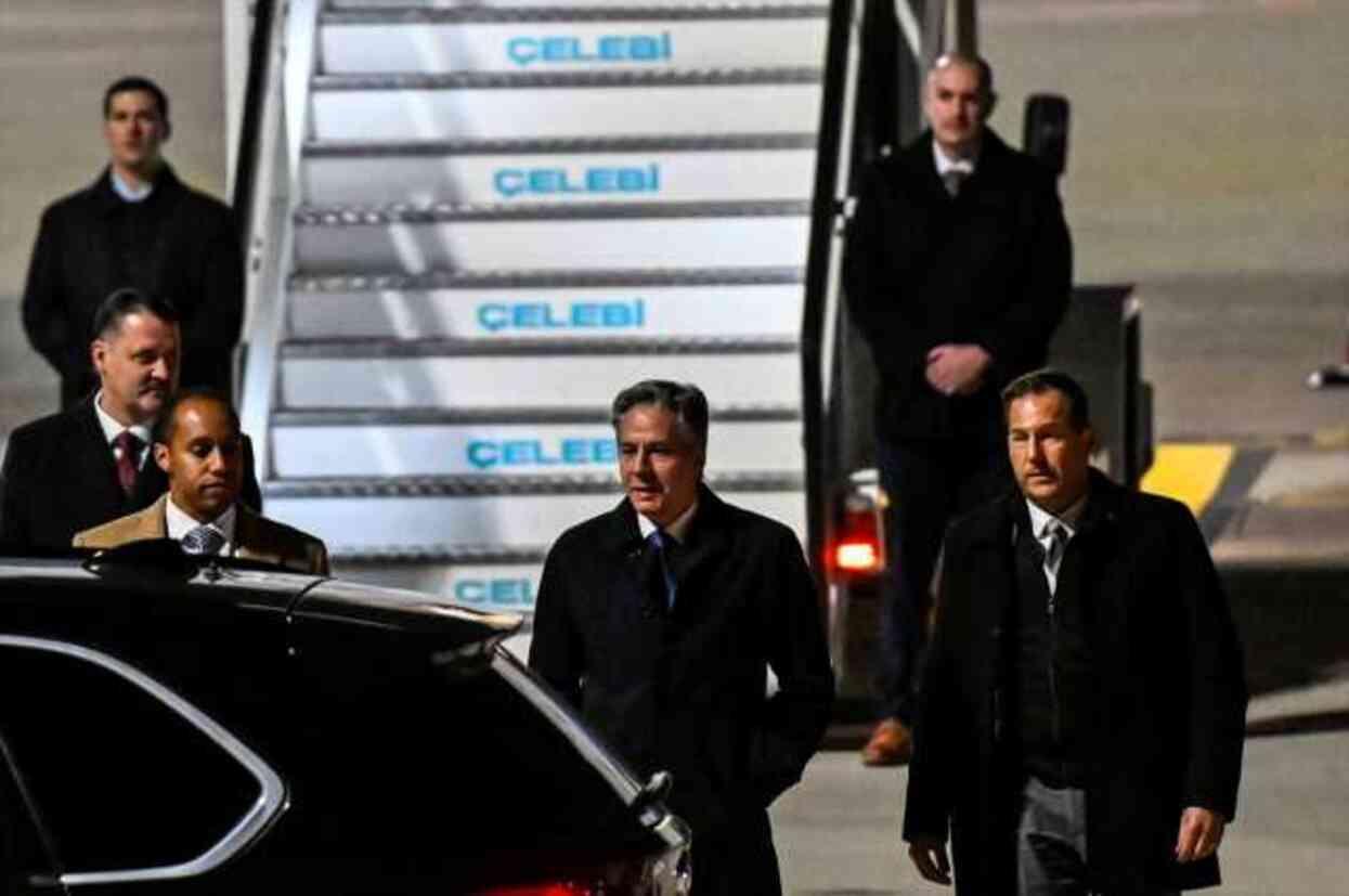 ABD Dışişleri Bakanı Blinken'a İstanbul'da soğuk karşılama ABD Dışişleri Bakanı Blinken'a İstanbul'da soğuk karşılama