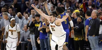 Nikola Jokic'in son saniye basketiyle Denver Nuggets, Golden State Warriors'ı mağlup etti