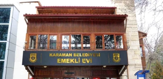 Karaman Belediyesi Emekli Evi'ni Hizmete Açtı