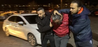 Nevşehir'de İş Yeri Sahibi Polis Memuruna Çarptı