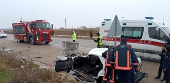 Malatya'da Otomobil Takla Attı, Sürücü Yaralandı