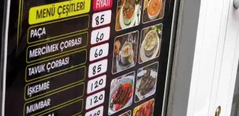 Van'da işletmeler fiyat listelerini kapılarına ve masalara koymaya başladı